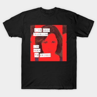 I've been traveling I've been to prison RHONY Luann de Lesseps mugshot and quote T-Shirt